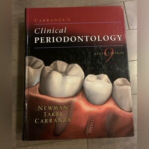 Carranza's Clinical Periodontology 9th Edition Hardcover Dental Textbook